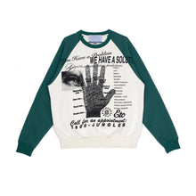 Load image into Gallery viewer, Jungles - Solutions Sweater, green birch crewneck
