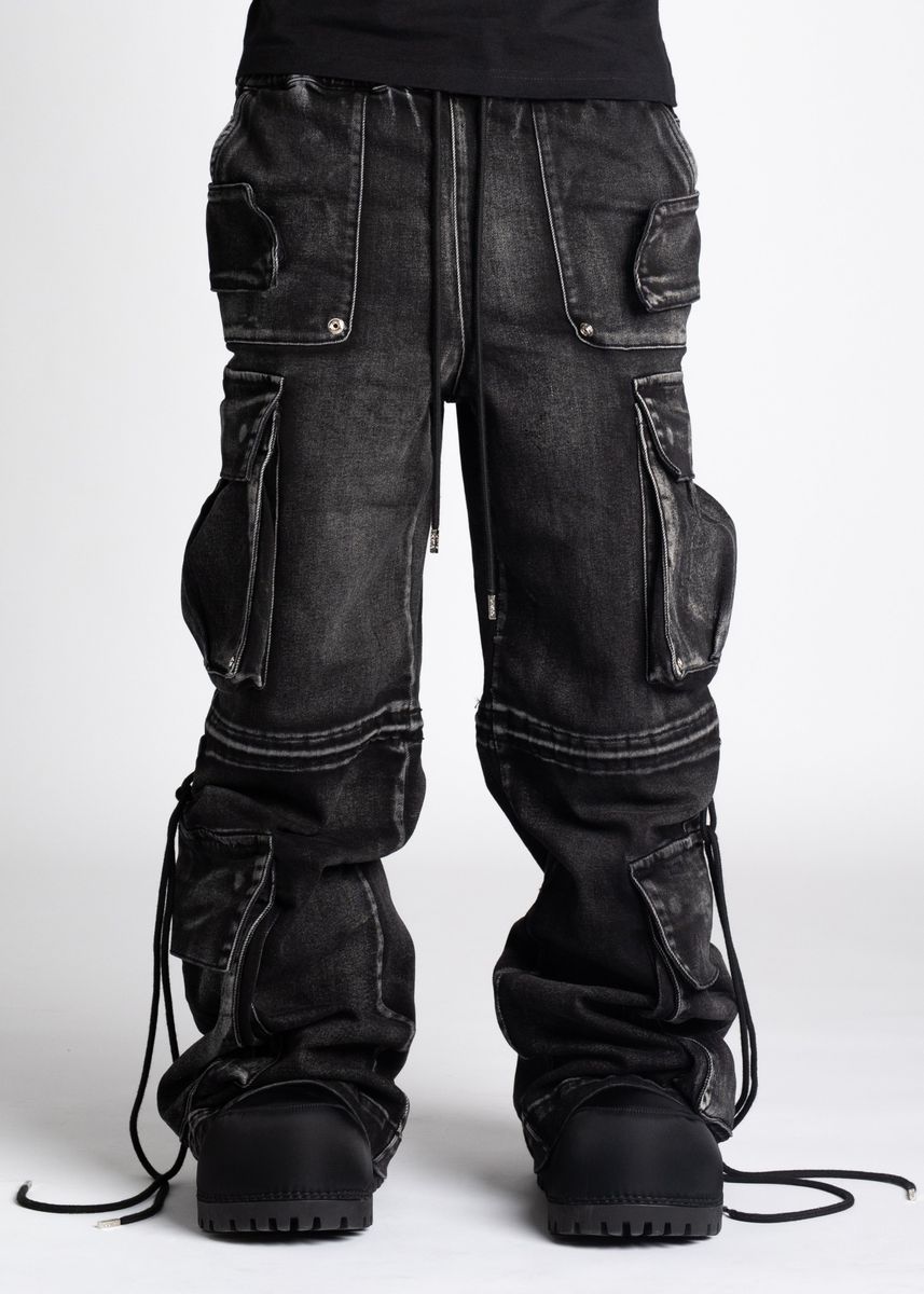 Guapi - Iron Grey Cargo premium Denim – PAINT°