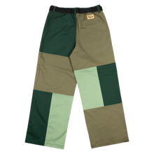 Load image into Gallery viewer, Petals and Peacocks ; Patchwork elastic waist pants