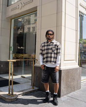 Load image into Gallery viewer, Eptm - Star denim shorts Black