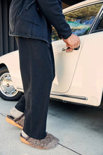 Load image into Gallery viewer, Malibu Sandals ; Men's Coyote Mule Faux Fur Crepe Rubber