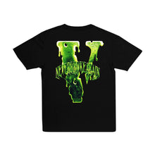 Load image into Gallery viewer, Nba x VLone ; slime tshirt, blk