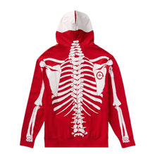 Load image into Gallery viewer, Lrg x Dead serious red full zip hoodie