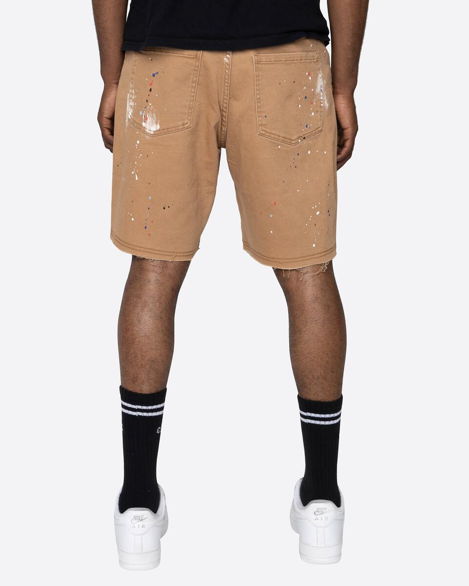 Eptm ; Rebel carpenter shorts, mocha