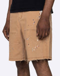 Eptm ; Rebel carpenter shorts, mocha