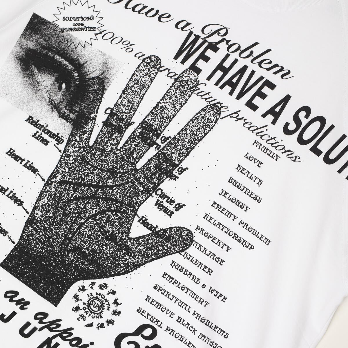 Jungles - Solutions tshirt wht,blk