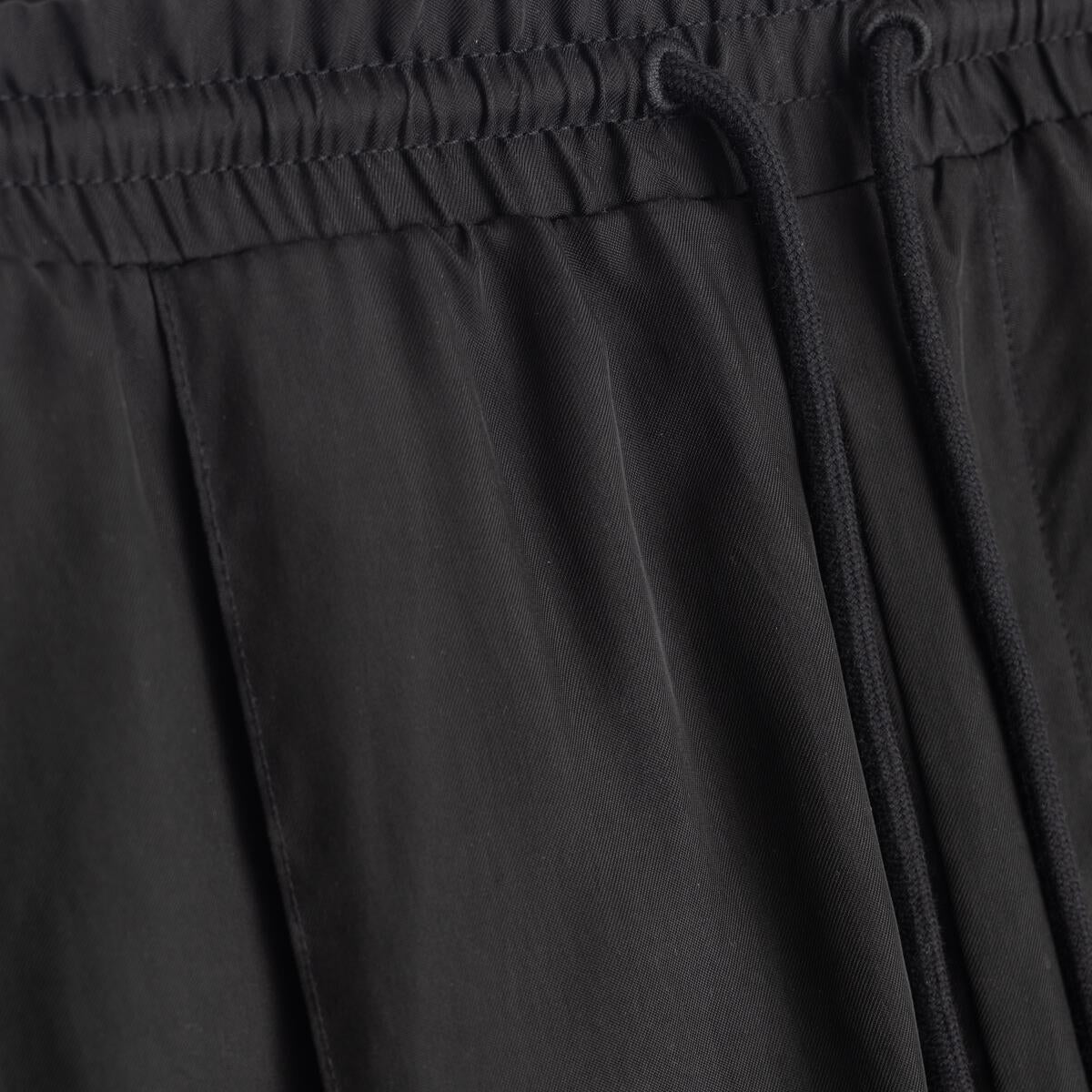 Jungles - Design For Peace Of Mind Cupro Pant , black vegan silk