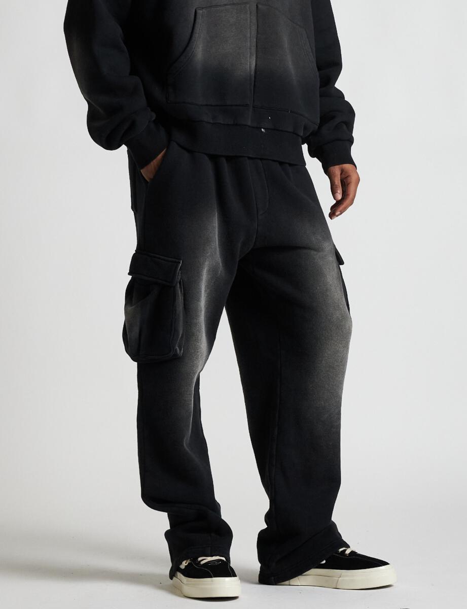 Embellish ; Official cargo sweatpants black