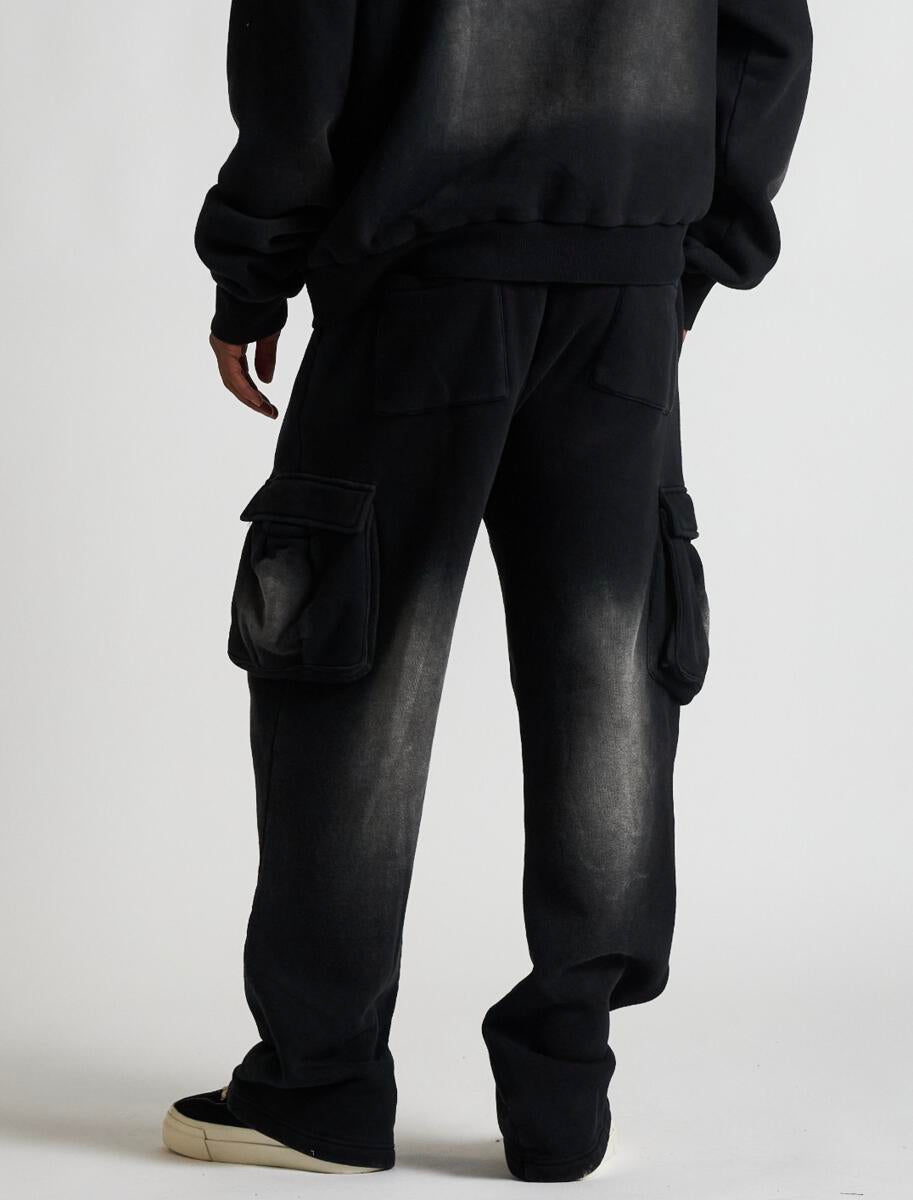 Embellish ; Official cargo sweatpants black