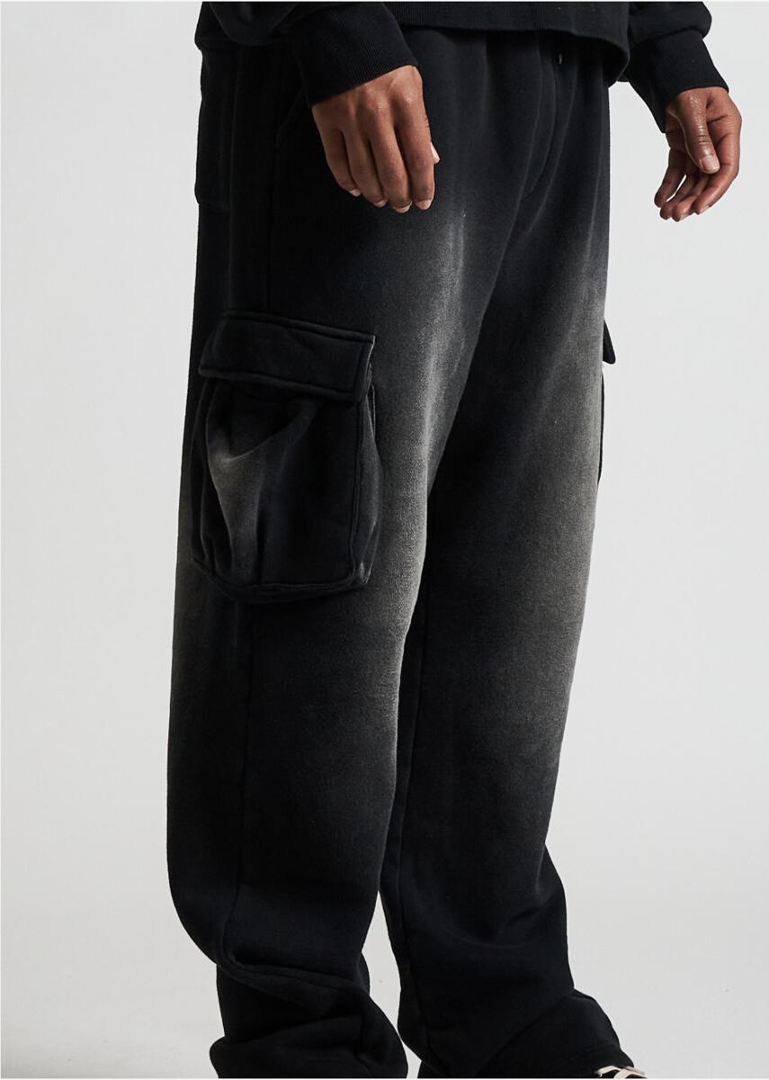 Embellish ; Official cargo sweatpants black
