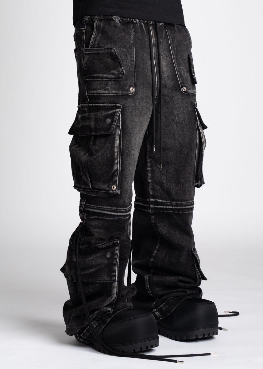 Guapi - Iron Grey Cargo premium Denim