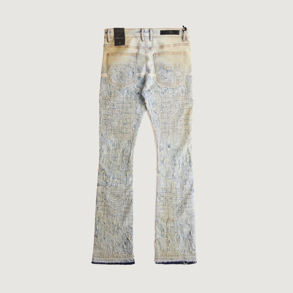 Embellish ; Liv boro flare Denim