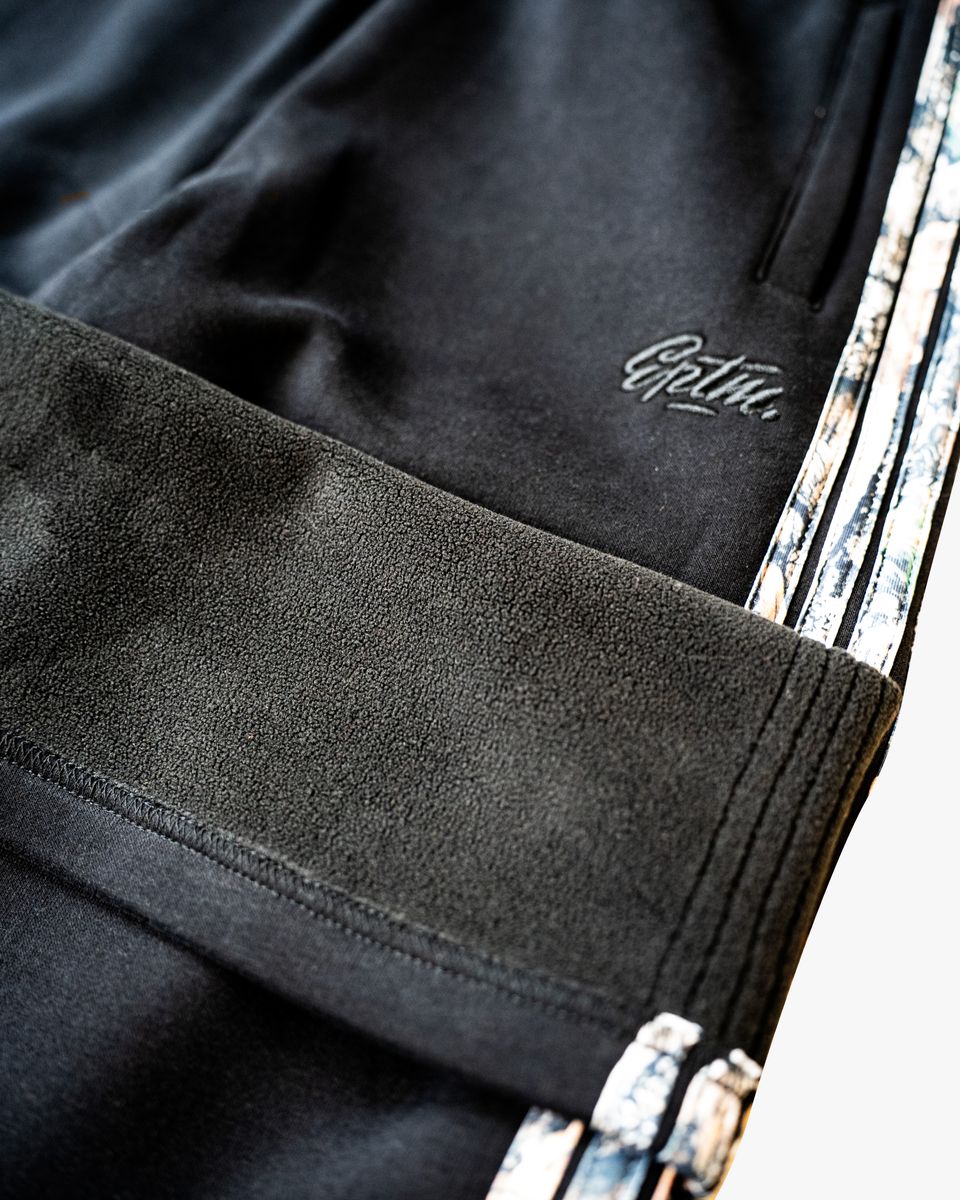 Eptm - Real camo striped baggy Pants,  black