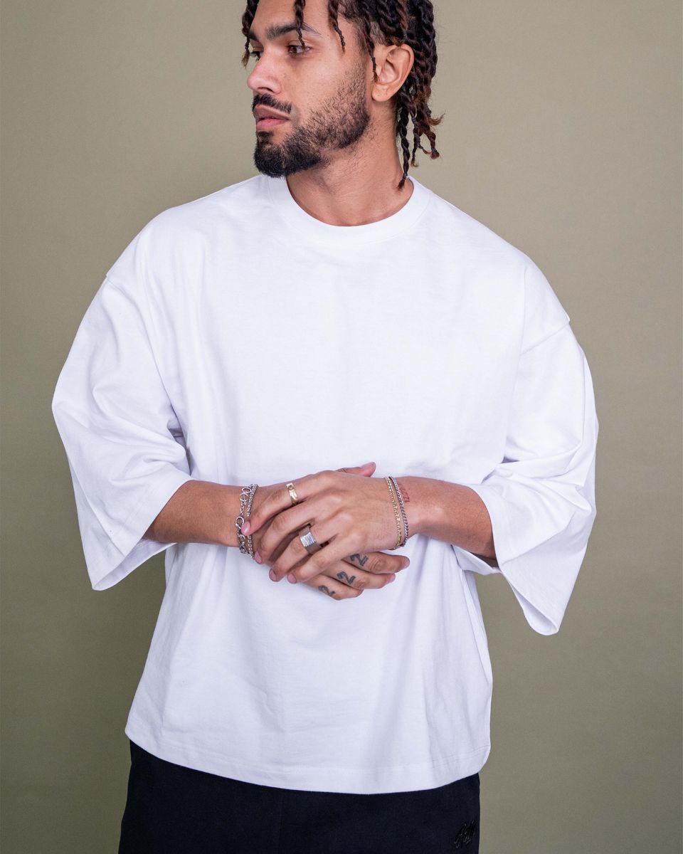 Eptm - Perfect quarter sleeve tshirt white