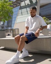 Load image into Gallery viewer, Eptm - Derby shorts navy blue
