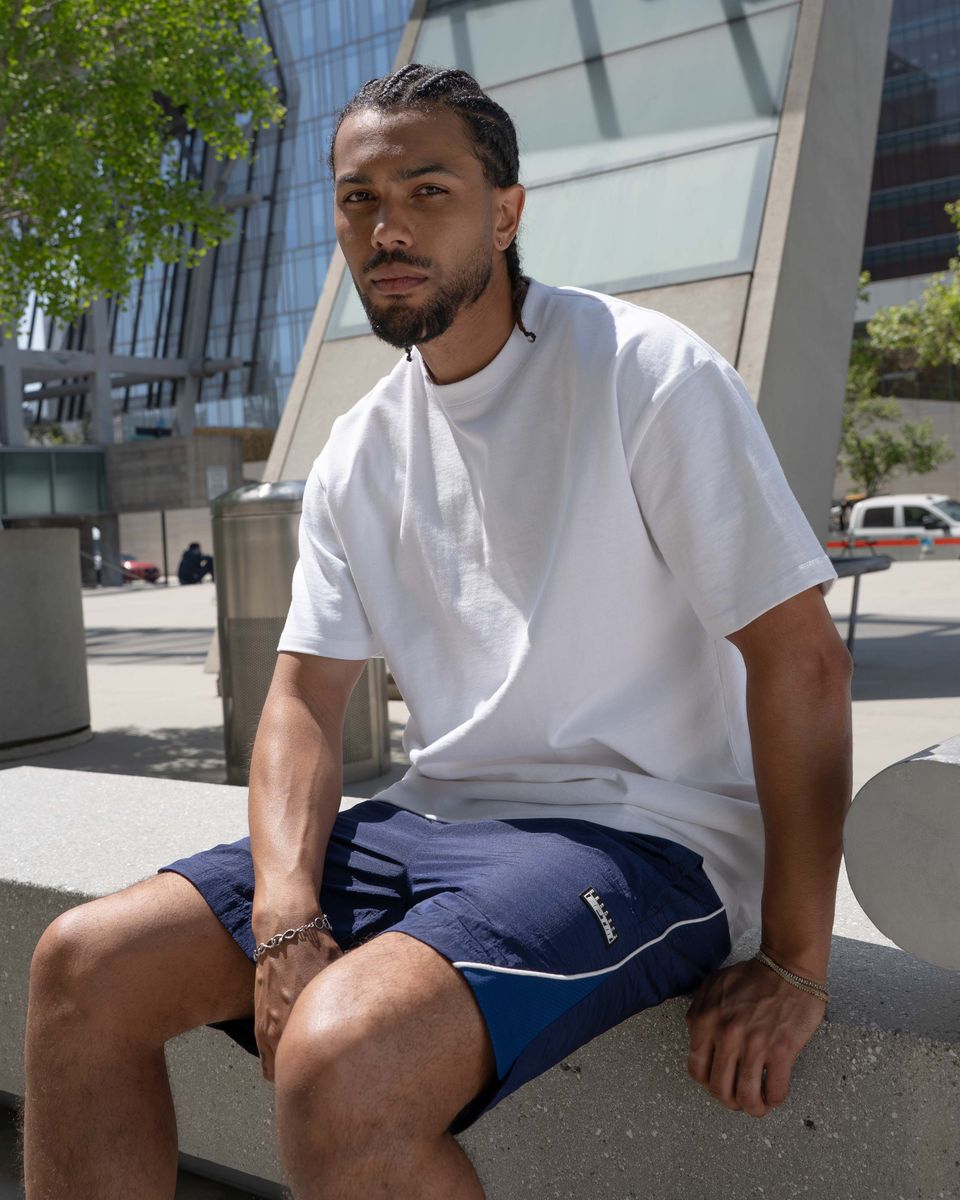 Eptm - Derby shorts navy blue