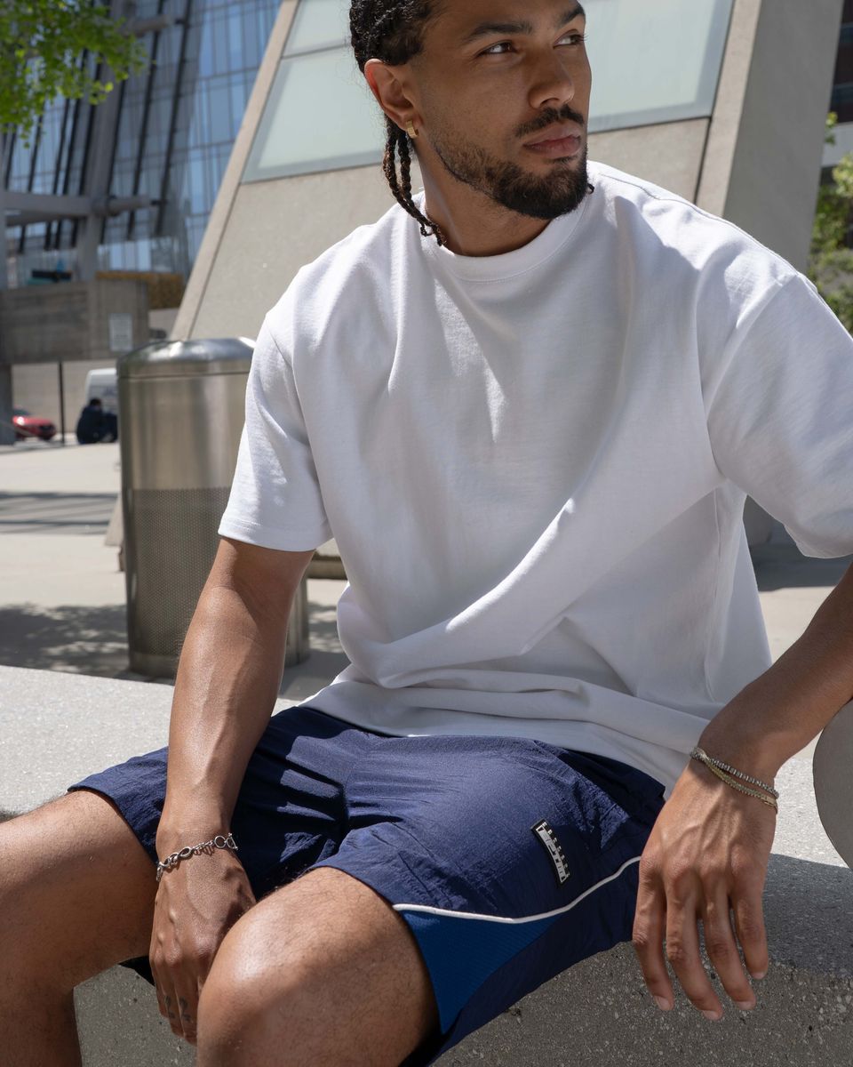 Eptm - Derby shorts navy blue