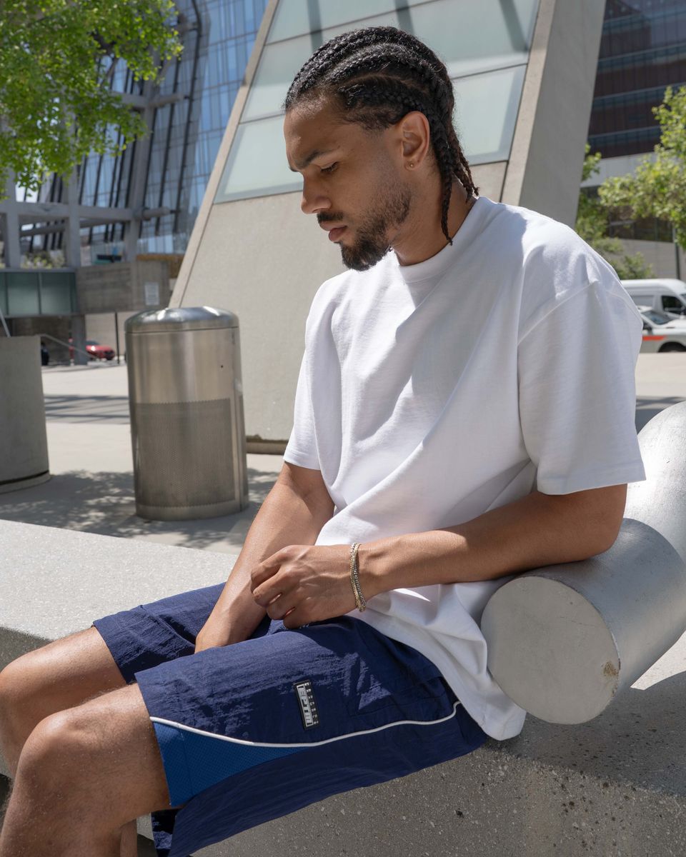 Eptm - Derby shorts navy blue