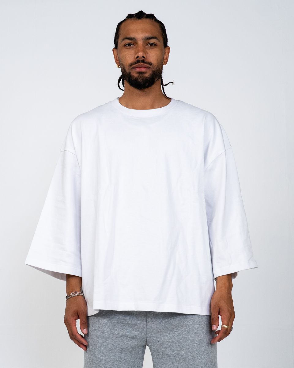 Eptm - Perfect quarter sleeve tshirt white