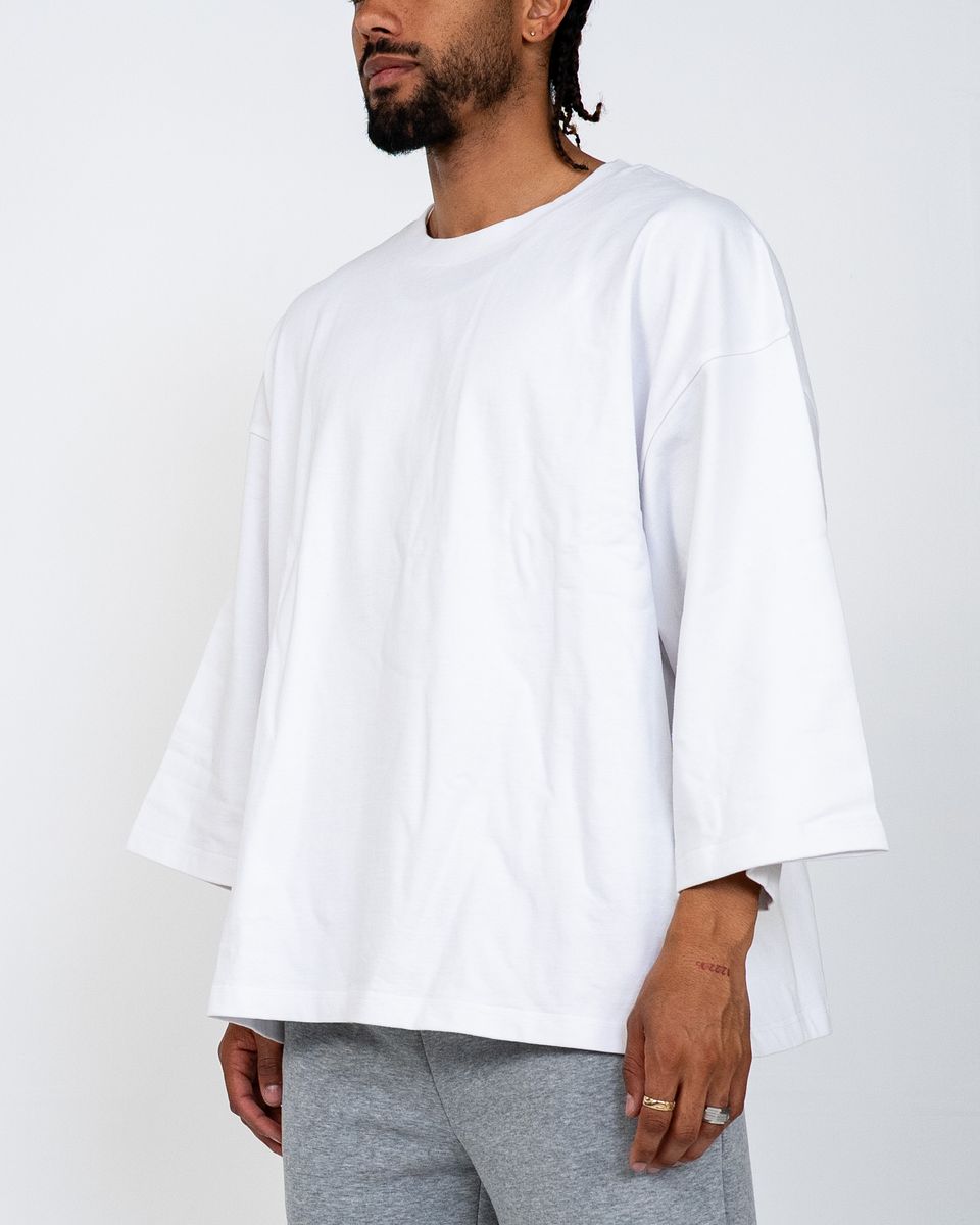 Eptm - Perfect quarter sleeve tshirt white