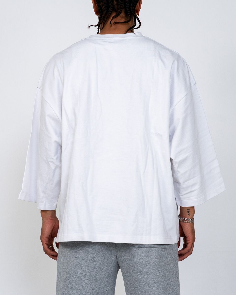 Eptm - Perfect quarter sleeve tshirt white