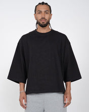 Load image into Gallery viewer, Eptm - Quarter sleeve tshirt black

