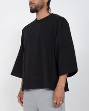 Load image into Gallery viewer, Eptm - Quarter sleeve tshirt black
