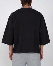 Load image into Gallery viewer, Eptm - Quarter sleeve tshirt black
