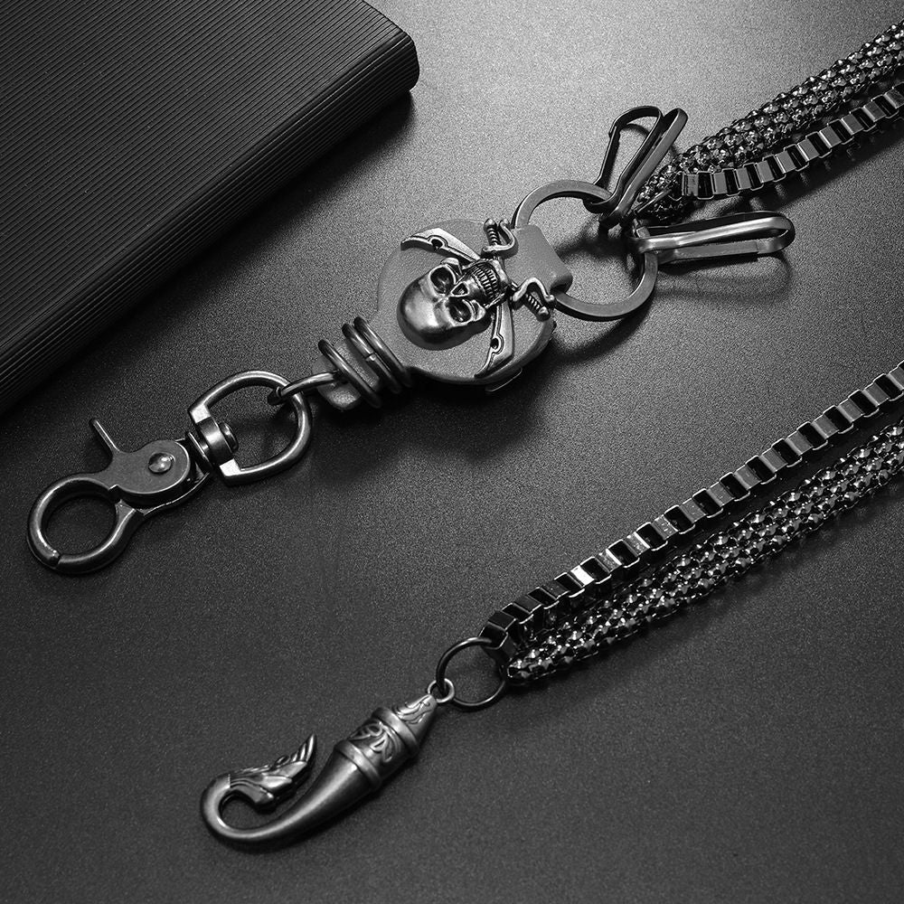 Kleep - Lumix skull jean chain