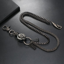 Load image into Gallery viewer, Kleep - Lumix skull jean chain
