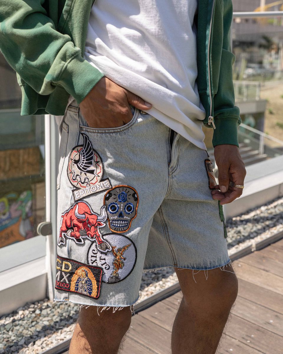 Eptm - Dio denim shorts