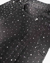 Load image into Gallery viewer, Eptm - Crystal denim shorts black
