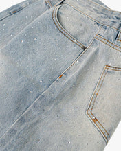 Load image into Gallery viewer, Eptm - Crystal denim shorts light blue
