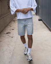 Load image into Gallery viewer, Eptm - Crystal denim shorts light blue
