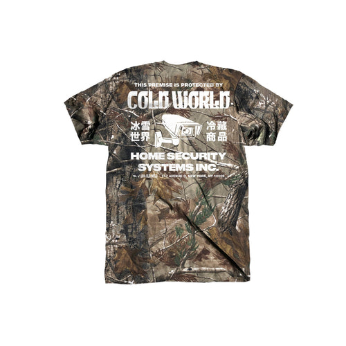 Cwfg ; Home security tee , real tree camo