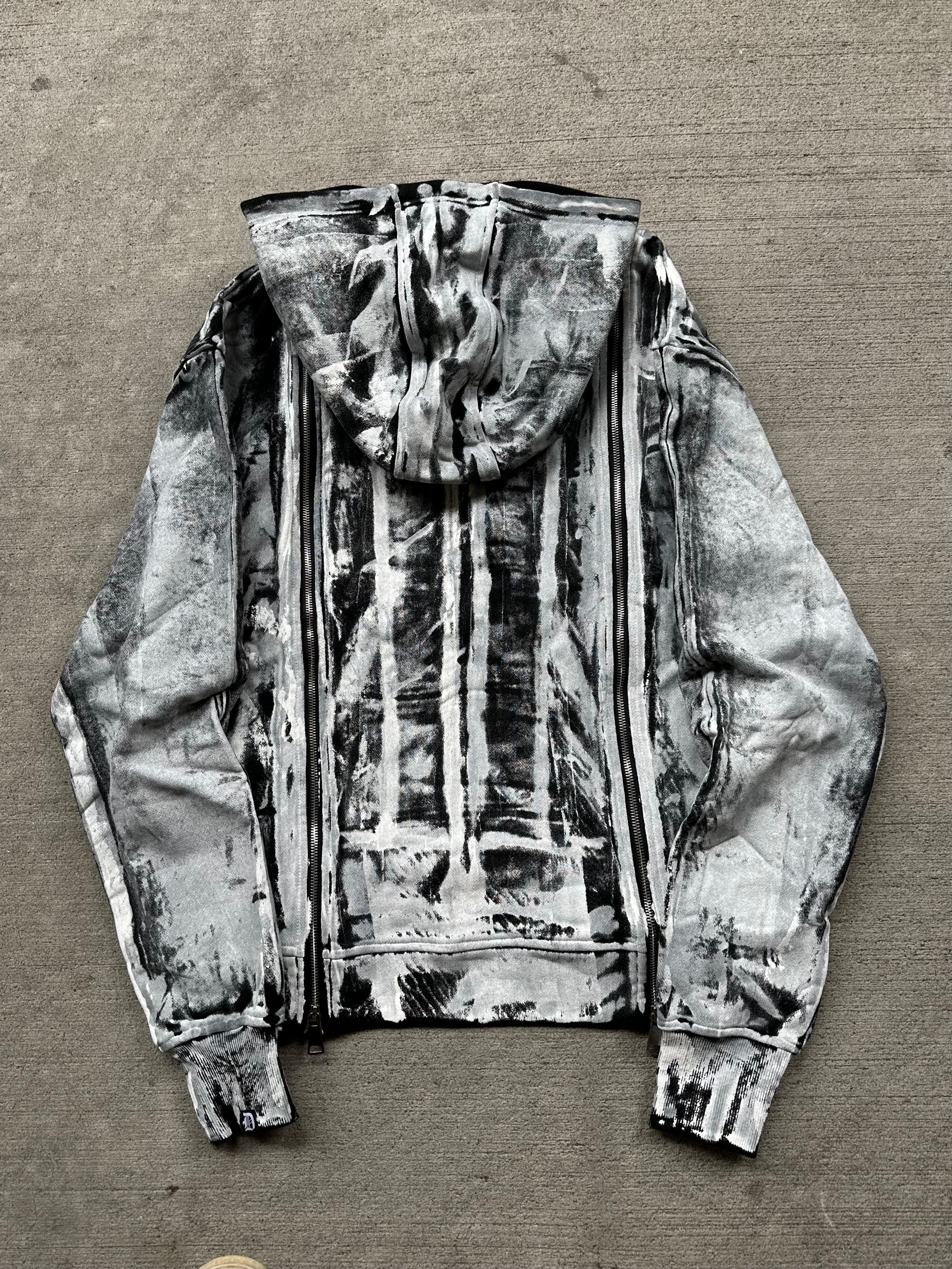 Demik - Black swan 3x zip up hoodie