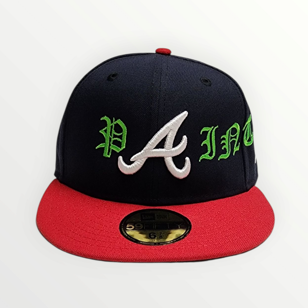 Paint custom Atlanta fitted - nvy/rd