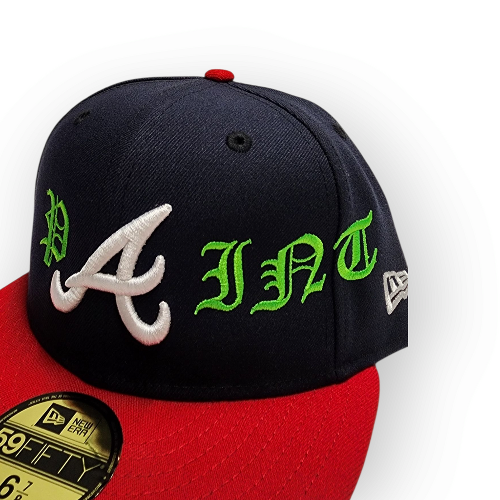 Paint custom Atlanta fitted - nvy/rd