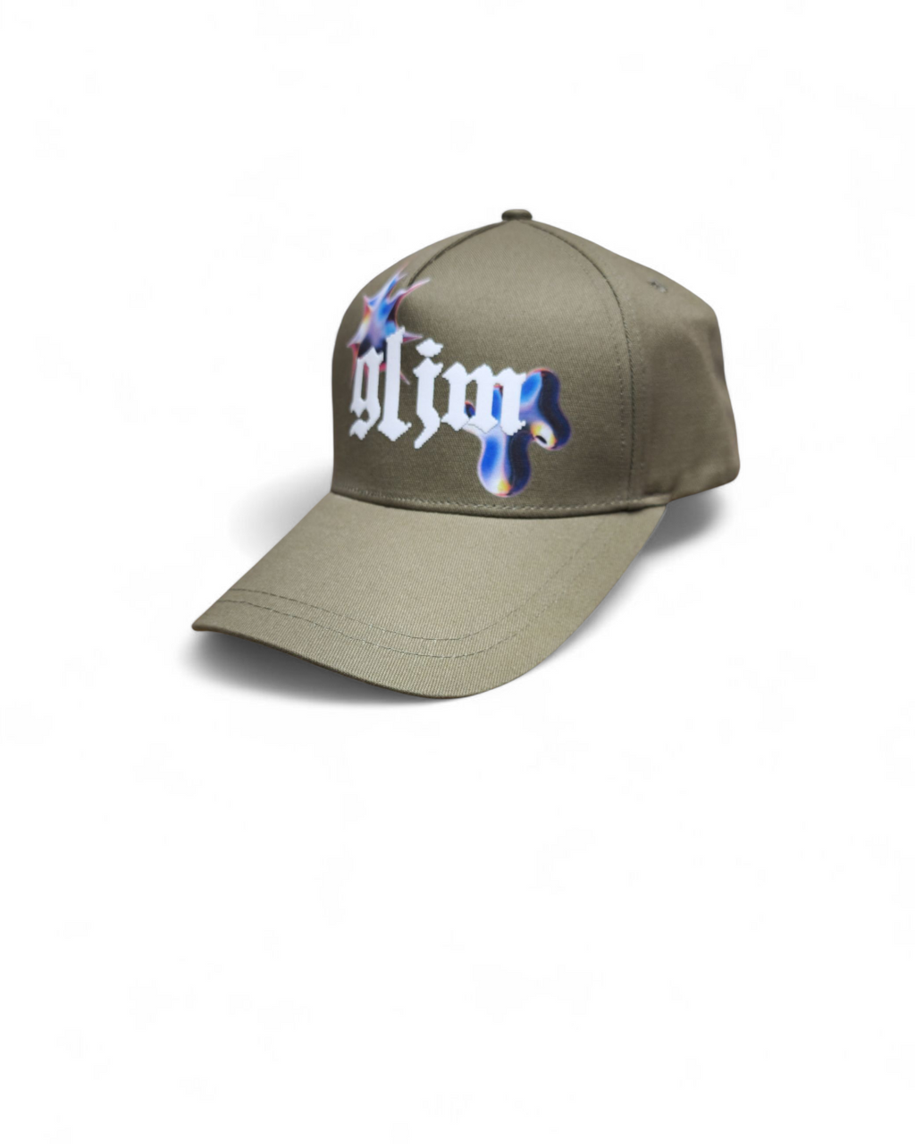Glim - Light Barer snapback hat light olive
