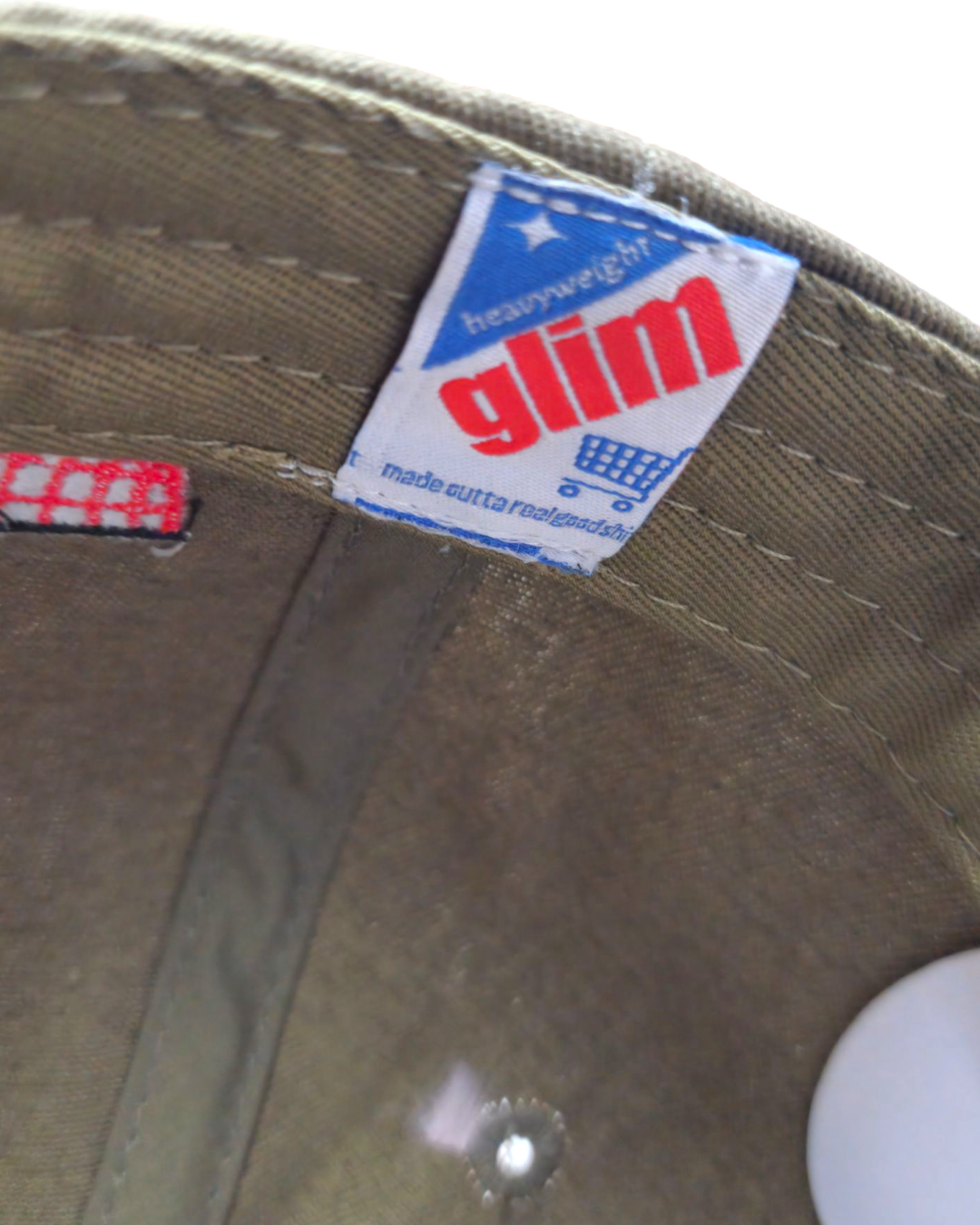 Glim - Light Barer snapback hat light olive