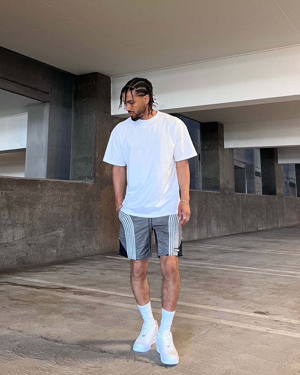 Eptm - 3M curve shorts Grey