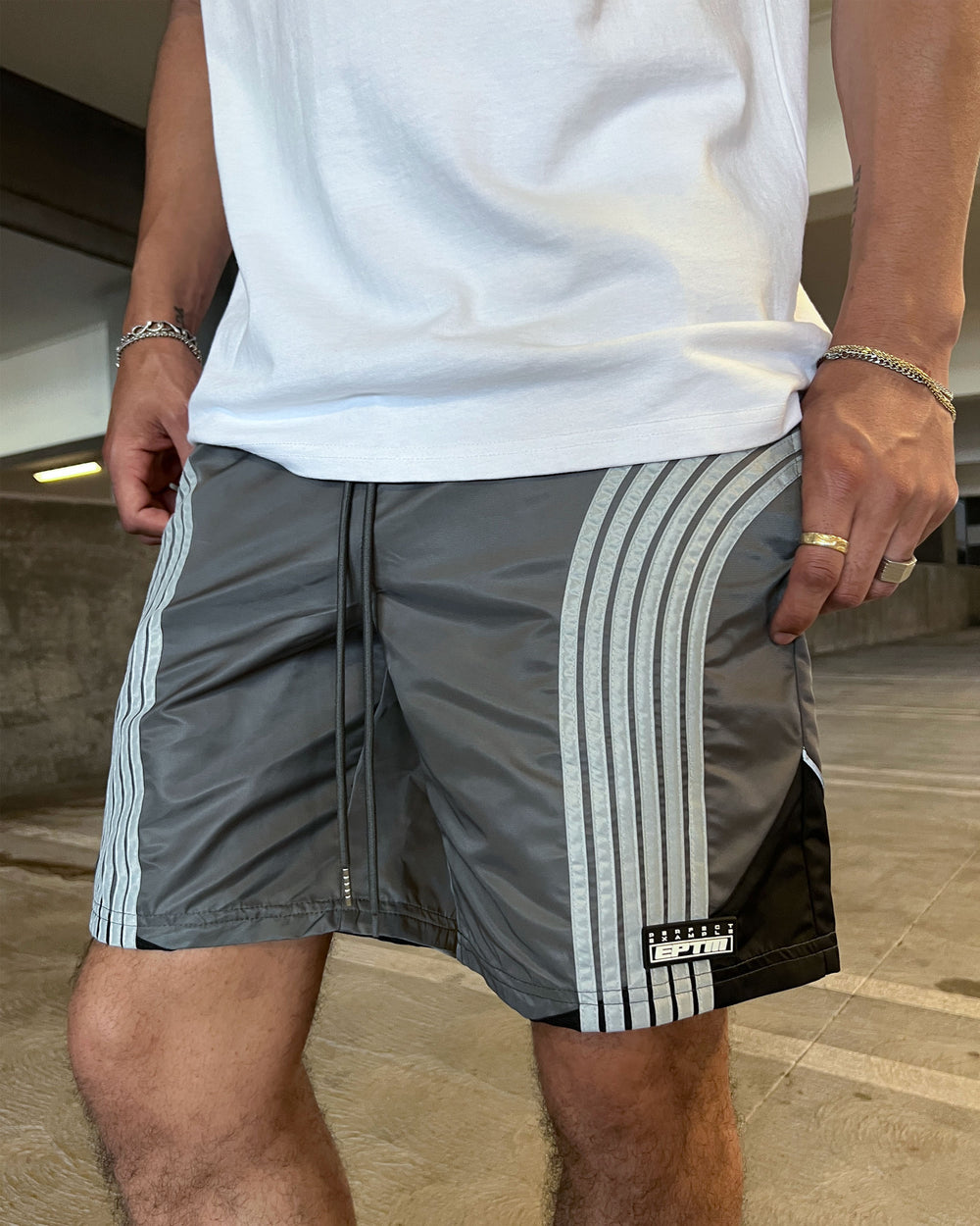 Eptm - 3M curve shorts Grey
