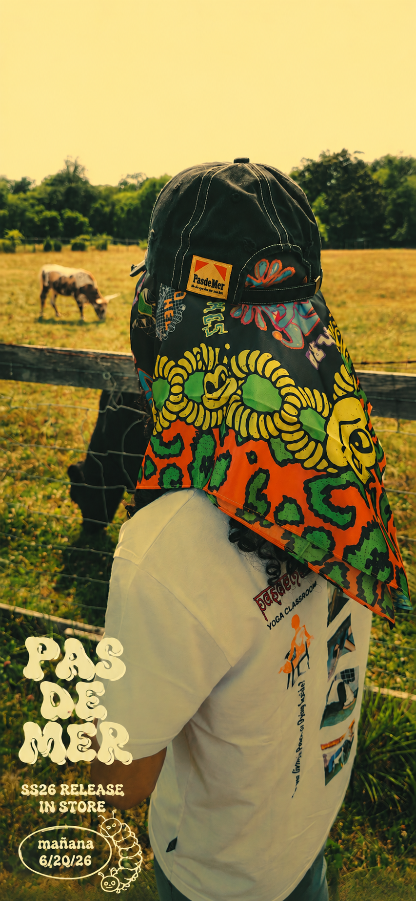 Pas De Mer - Leopard foulard multi color