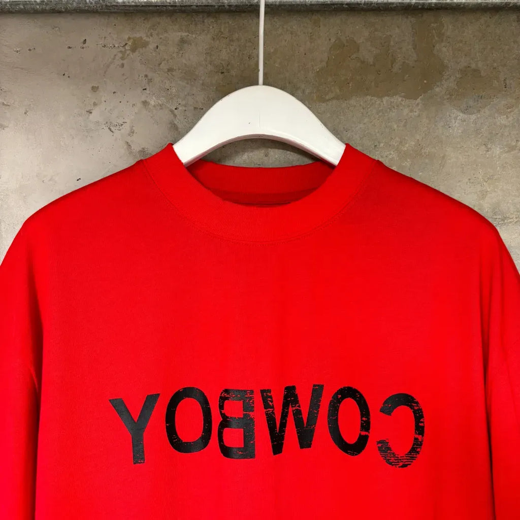 Outlw - Reverse Cowboy" Tee v2 red