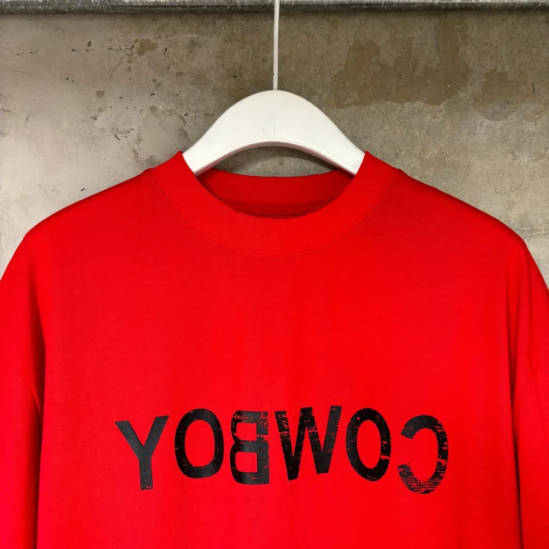Outlw - Reverse Cowboy" Tee v2 red