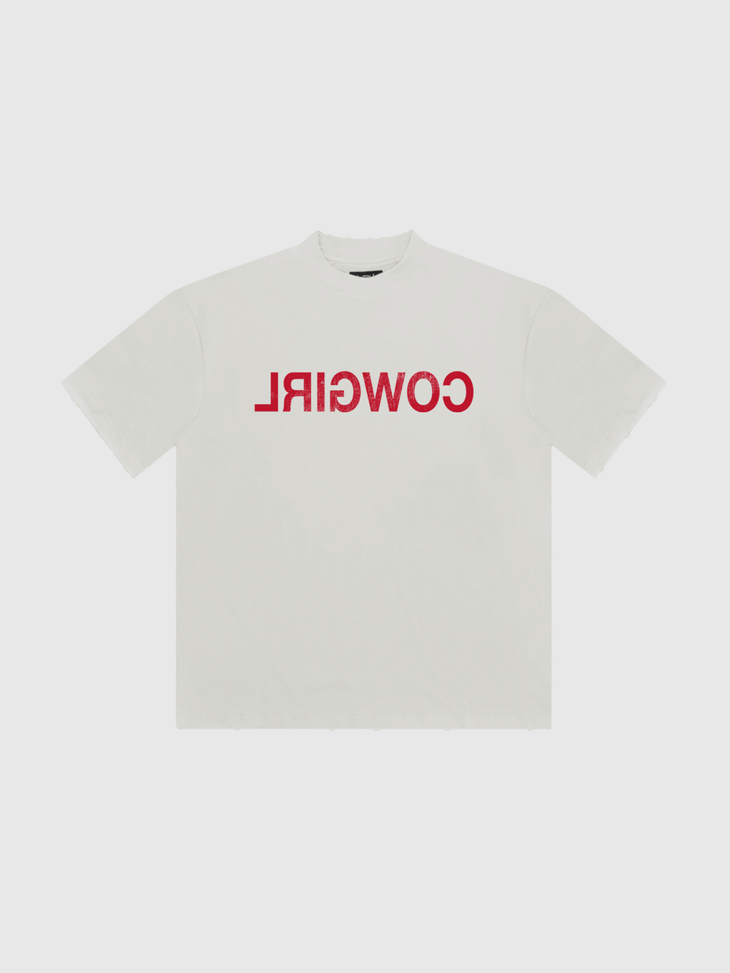 Outlw - Reverse Cowgirl" Tee v3 white