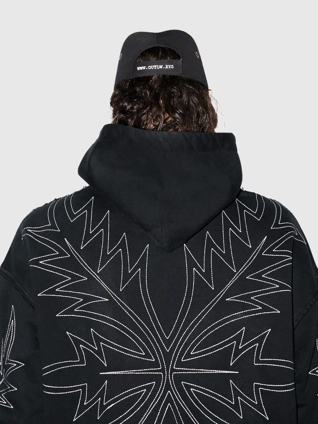 Outlw - Embroidered "westworld" Hoodie