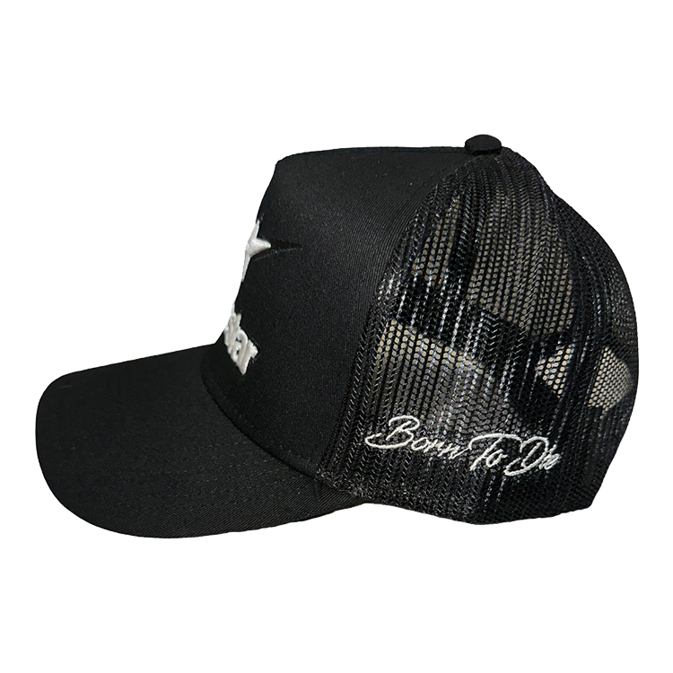 Alone Star - trucker hat black
