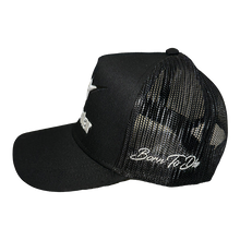 Load image into Gallery viewer, Alone Star - trucker hat black
