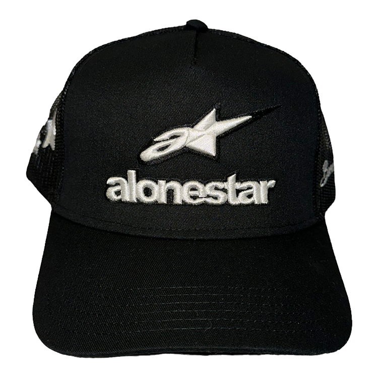 Alone Star - trucker hat black